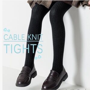 Crewcuts Navy Ribbed Tights